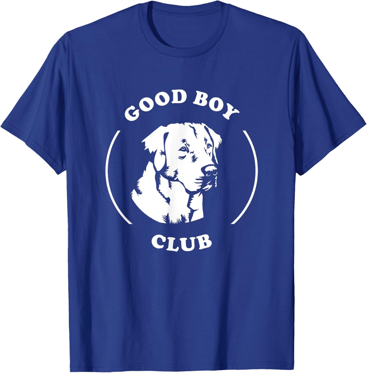 Good Boy Club - Funny Cute Labrador Dog T-Shirt - T-Shirt | Royal