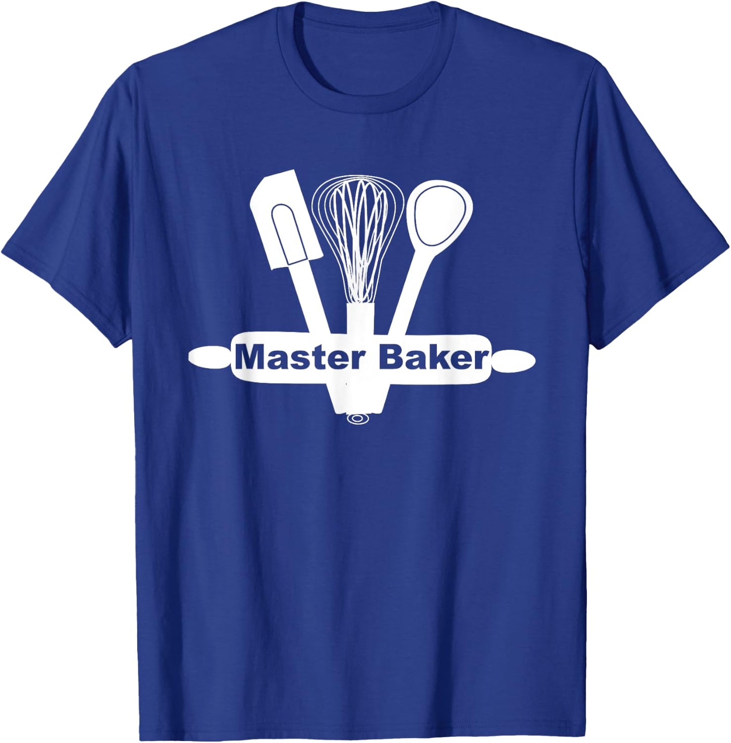 Funny Cooking Utensils - Master Baker T-Shirt - T-Shirt | Royal