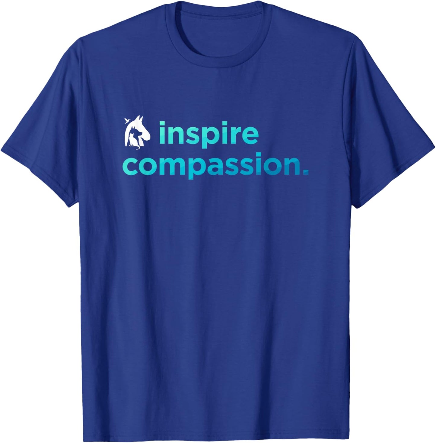 Inspire Compassion T-Shirt - T-Shirt | Royal