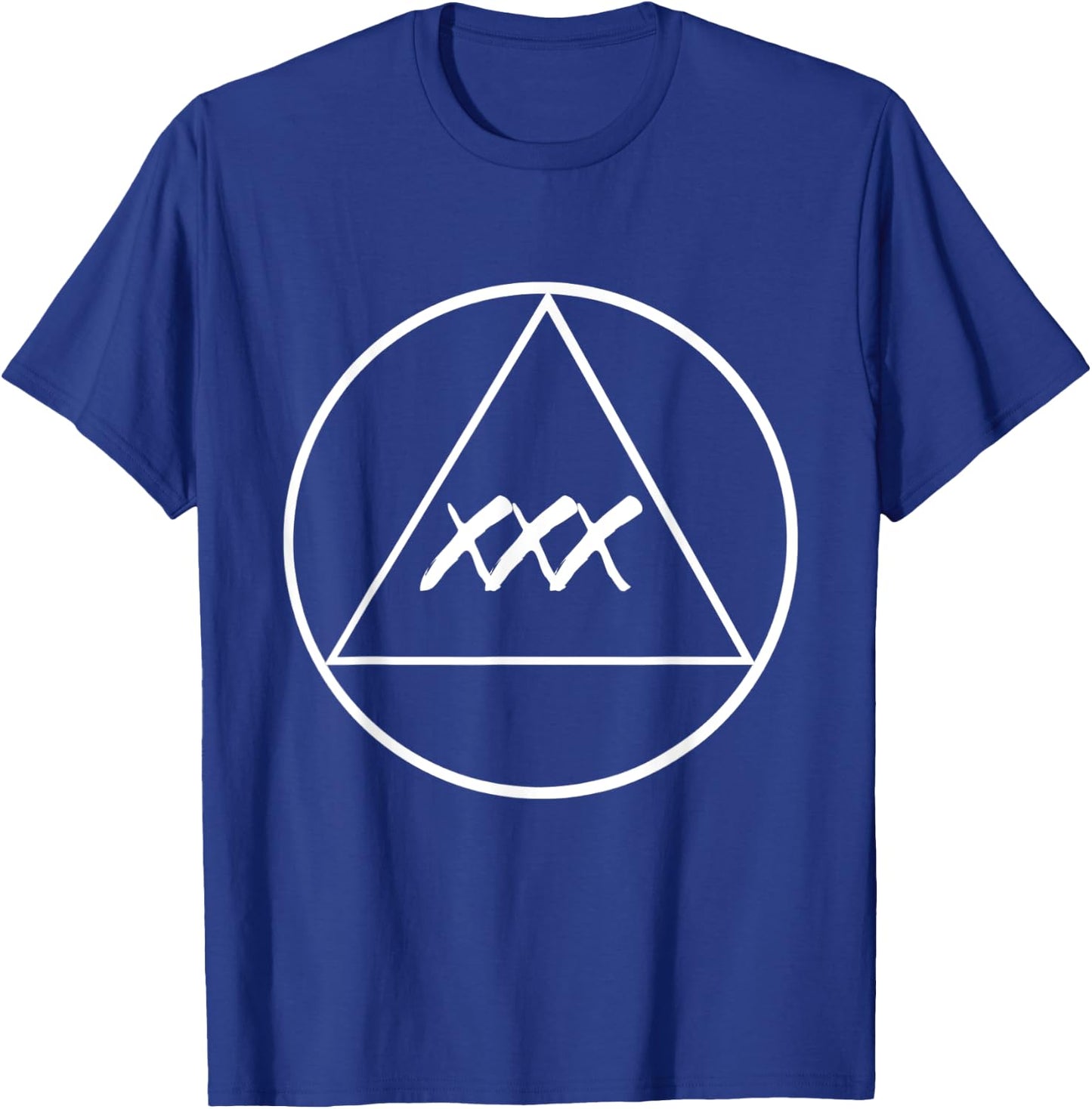 Sobriety Anniversary 30 Years Abstinence Sober Support Shirt T-Shirt - T-Shirt | Royal
