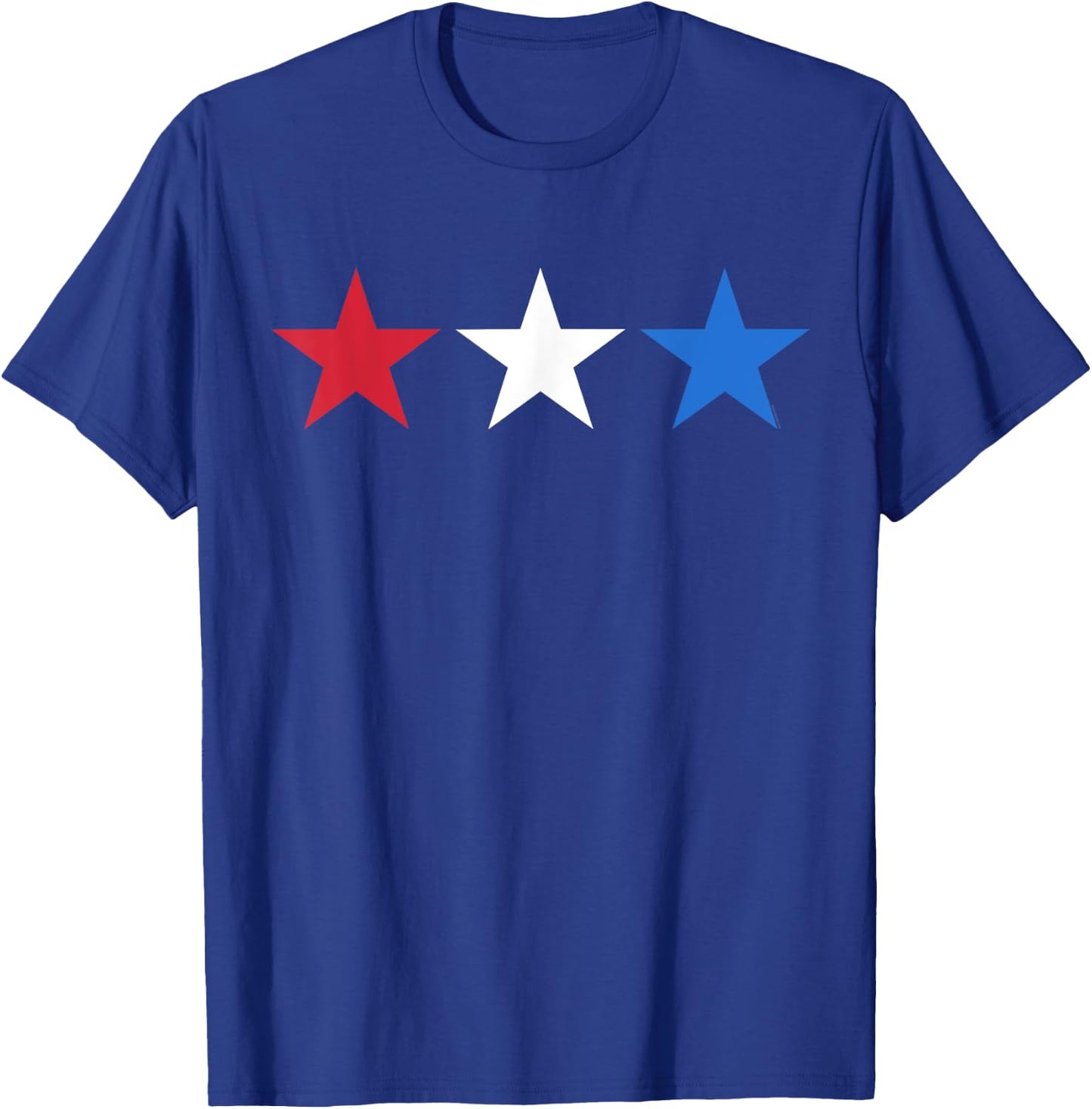 USA Patriotic Shirt American Flag Stars Cool 4th of July Women Kids Men T-Shirt - T-Shirt | Royal