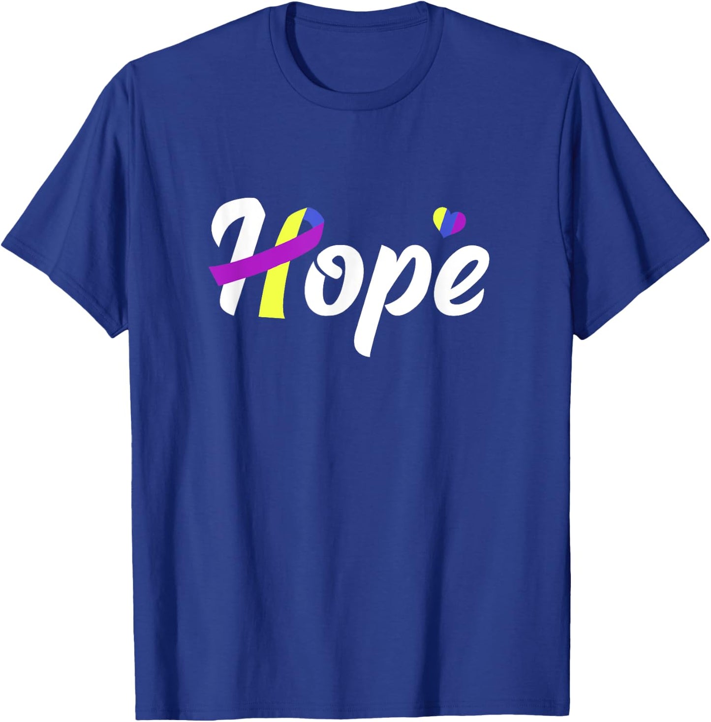 Bladder Cancer Awareness T-Shirt - T-Shirt | Royal