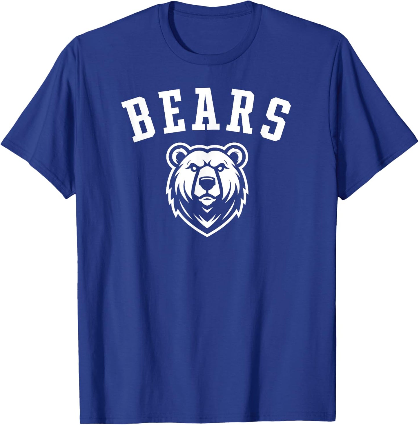 Bears Mascot for Players and Fans T-Shirt - T-Shirt | Royal
