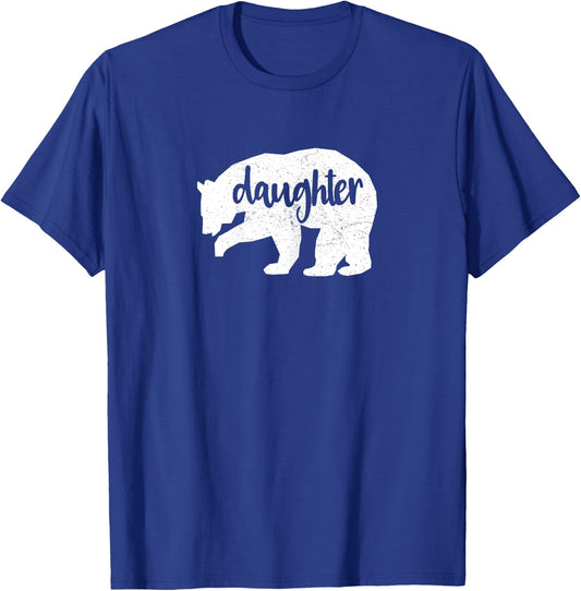 DAUGHTER BEAR Family Kids T-Shirt - T-Shirt | Royal