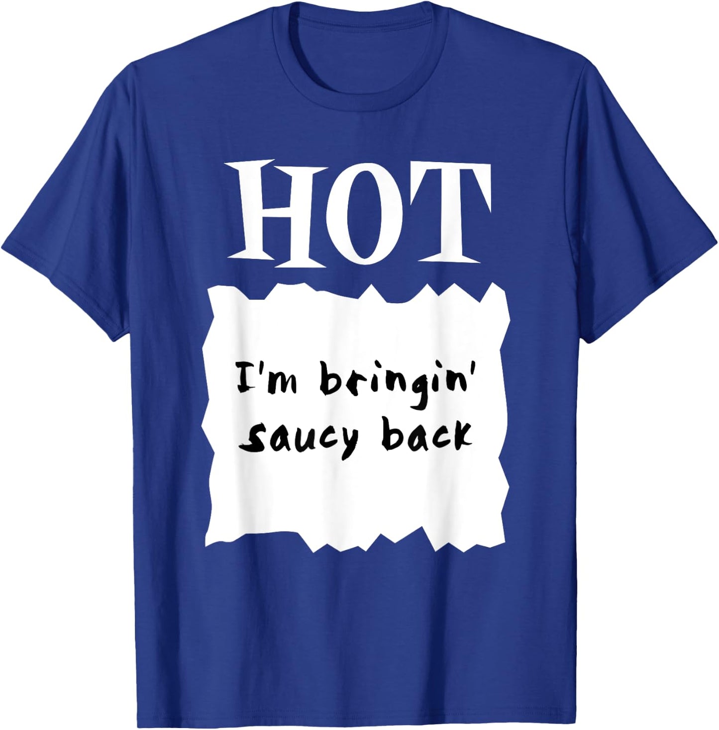 HOT SAUCES Group Halloween Costumes TACO SAUCE shirt T-Shirt - T-Shirt | Royal