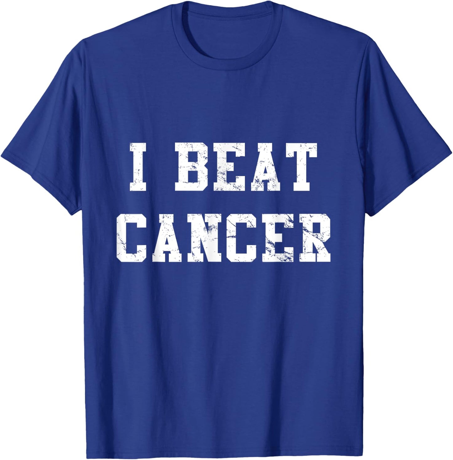 Flippin Sweet Gear I Beat Cancer T-Shirt - T-Shirt | Royal