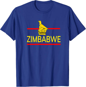 Zimbabwe Bird Zimbabwean T-Shirt - T-Shirt | Royal