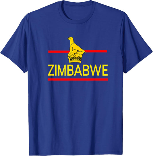 Zimbabwe Bird Zimbabwean T-Shirt - T-Shirt | Royal