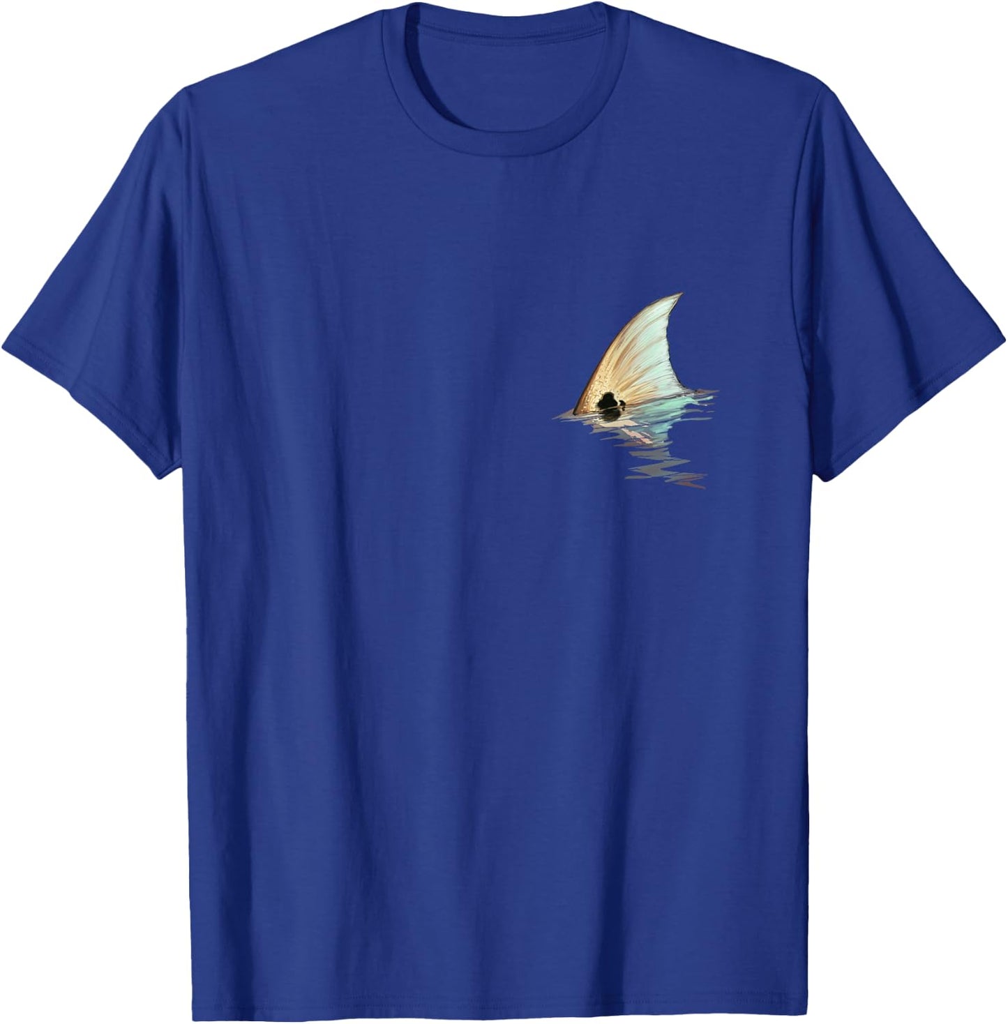 Tailing Redfish | Redfish Tail | Red Drum Fish Shirt T-Shirt - T-Shirt | Royal