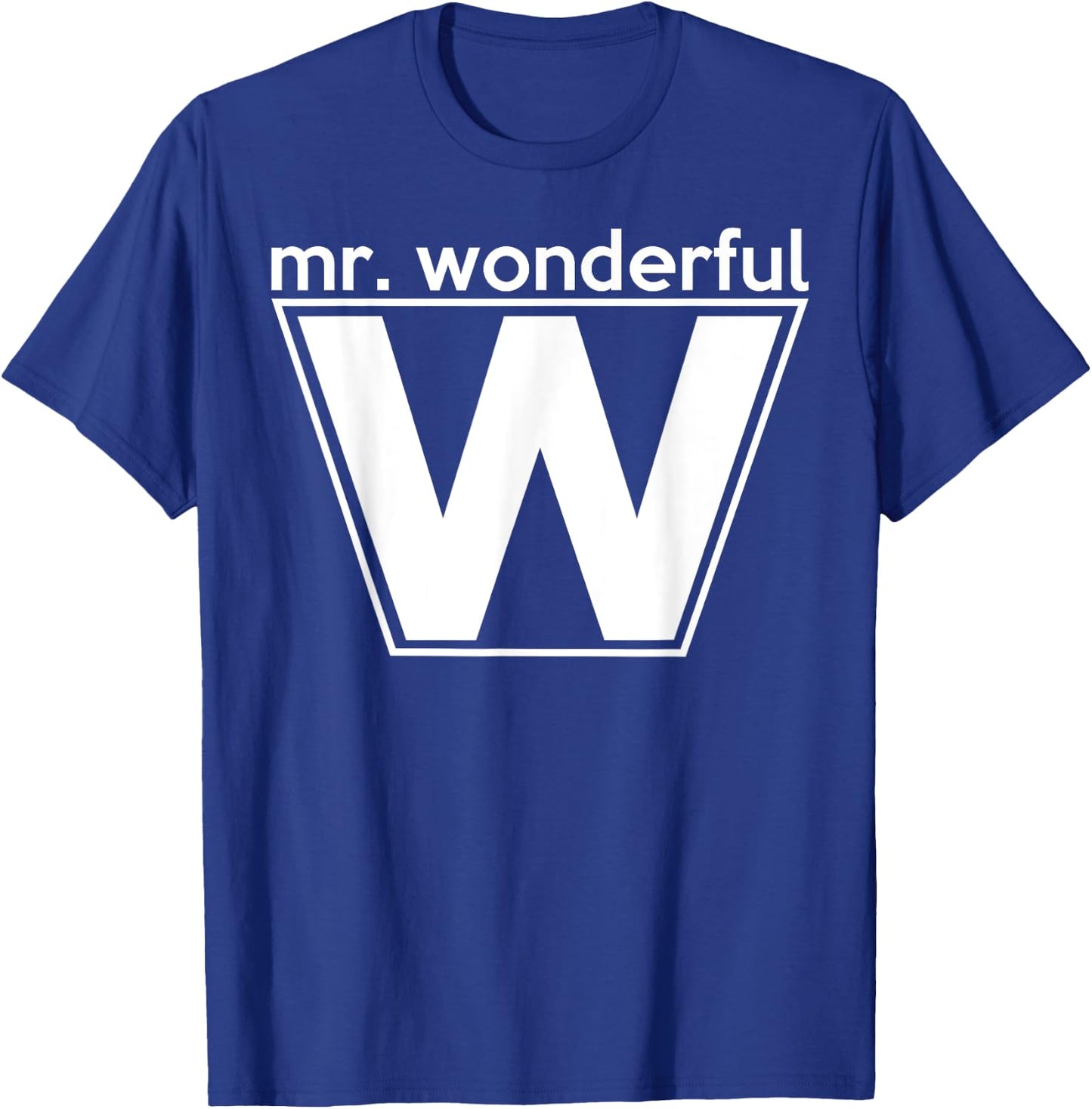 Mr Wonderful For Father's Day T-Shirt - T-Shirt | Royal