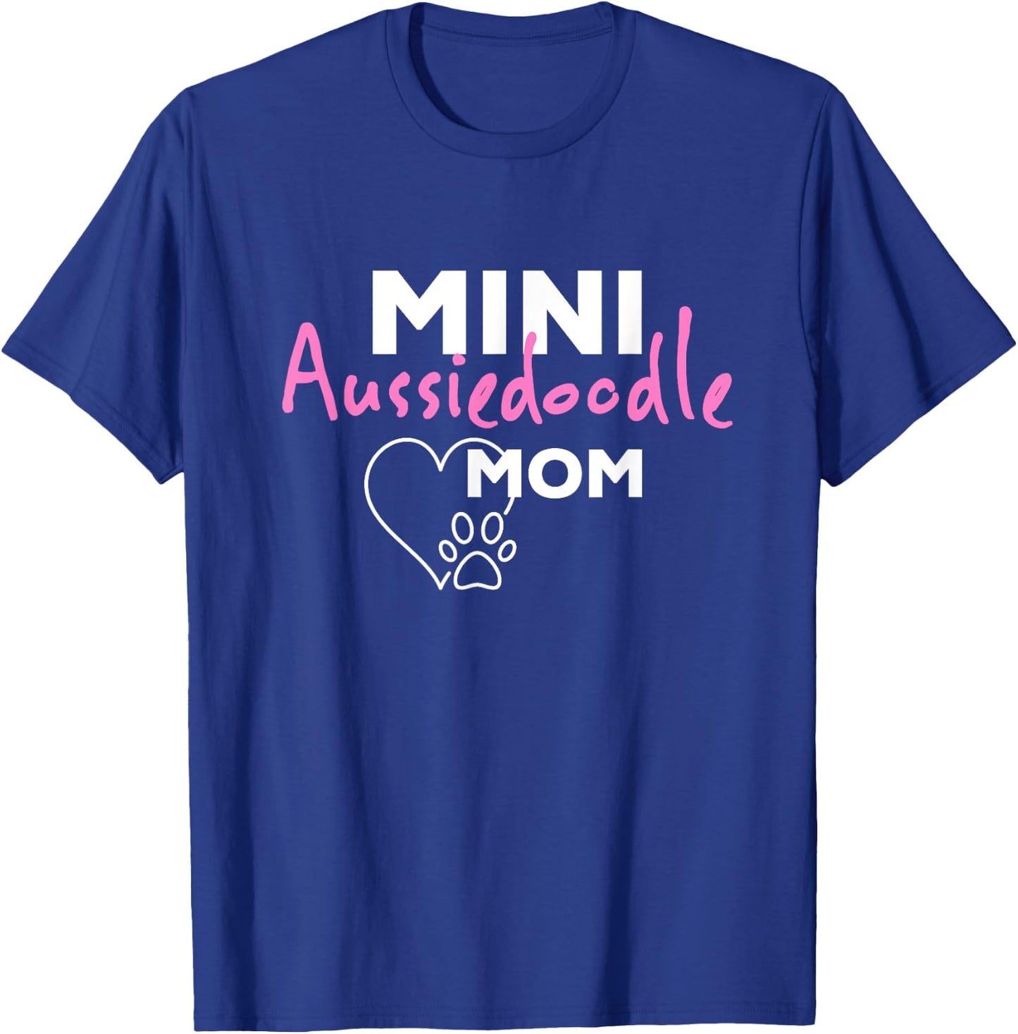 Mini Aussiedoodle Mom T-Shirt - T-Shirt | Royal