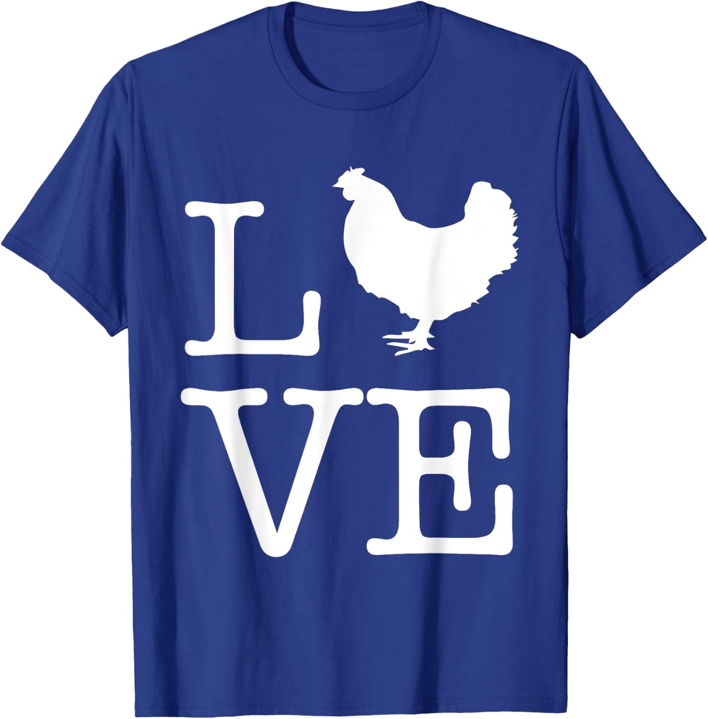 I Love Chickens Funny Chicken Lover Kids Gift T-Shirt - T-Shirt | Royal