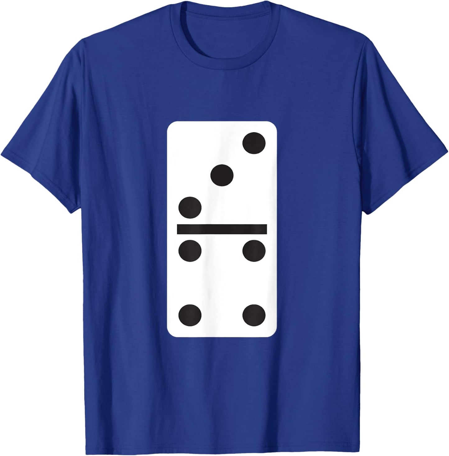 Three Four Dominoes - Halloween Matching Domino Game Costume T-Shirt - T-Shirt | Royal