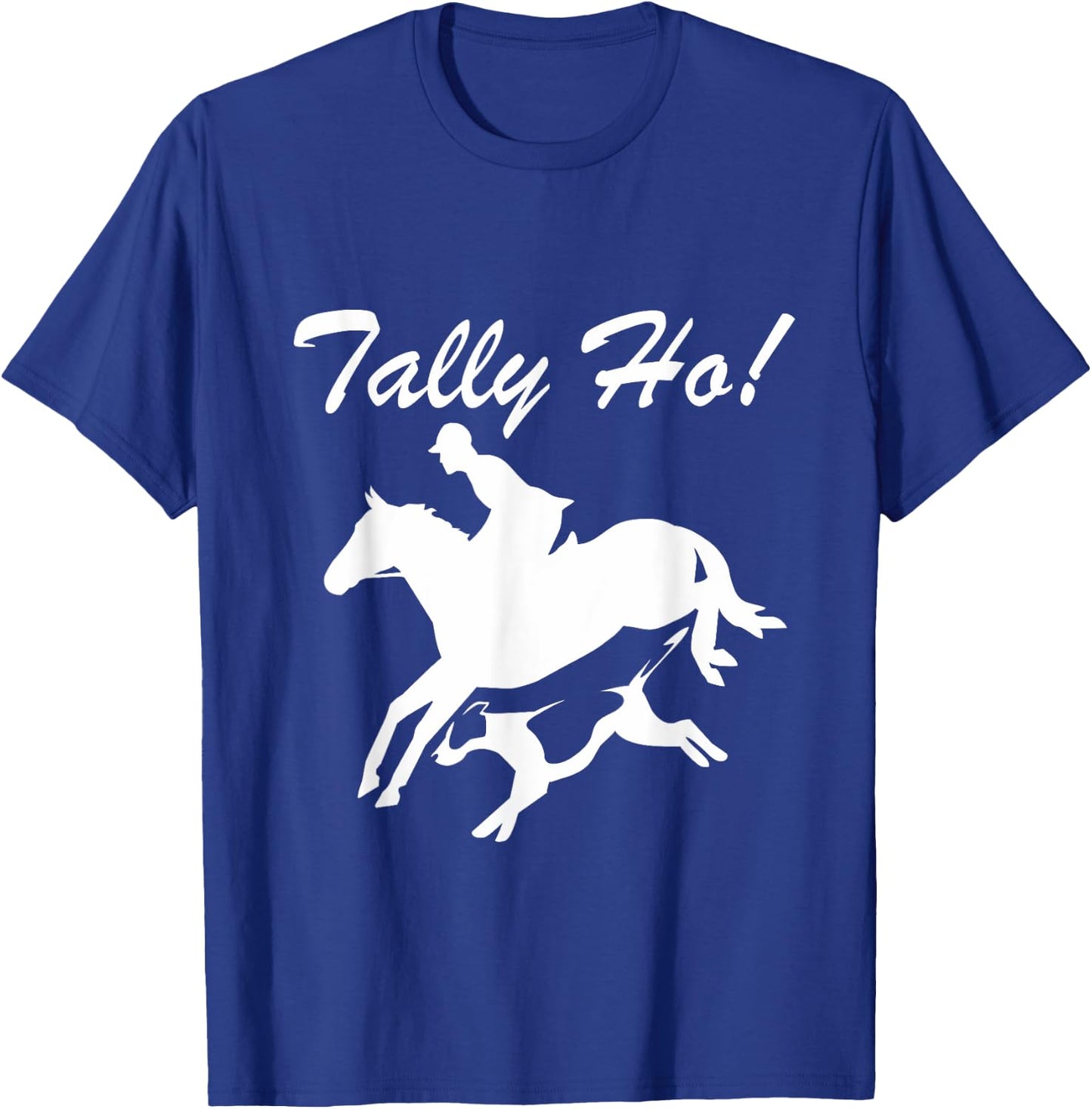 Tally Ho! Equestrian Hunt Club Horse & Hound T-Shirt - T-Shirt | Royal