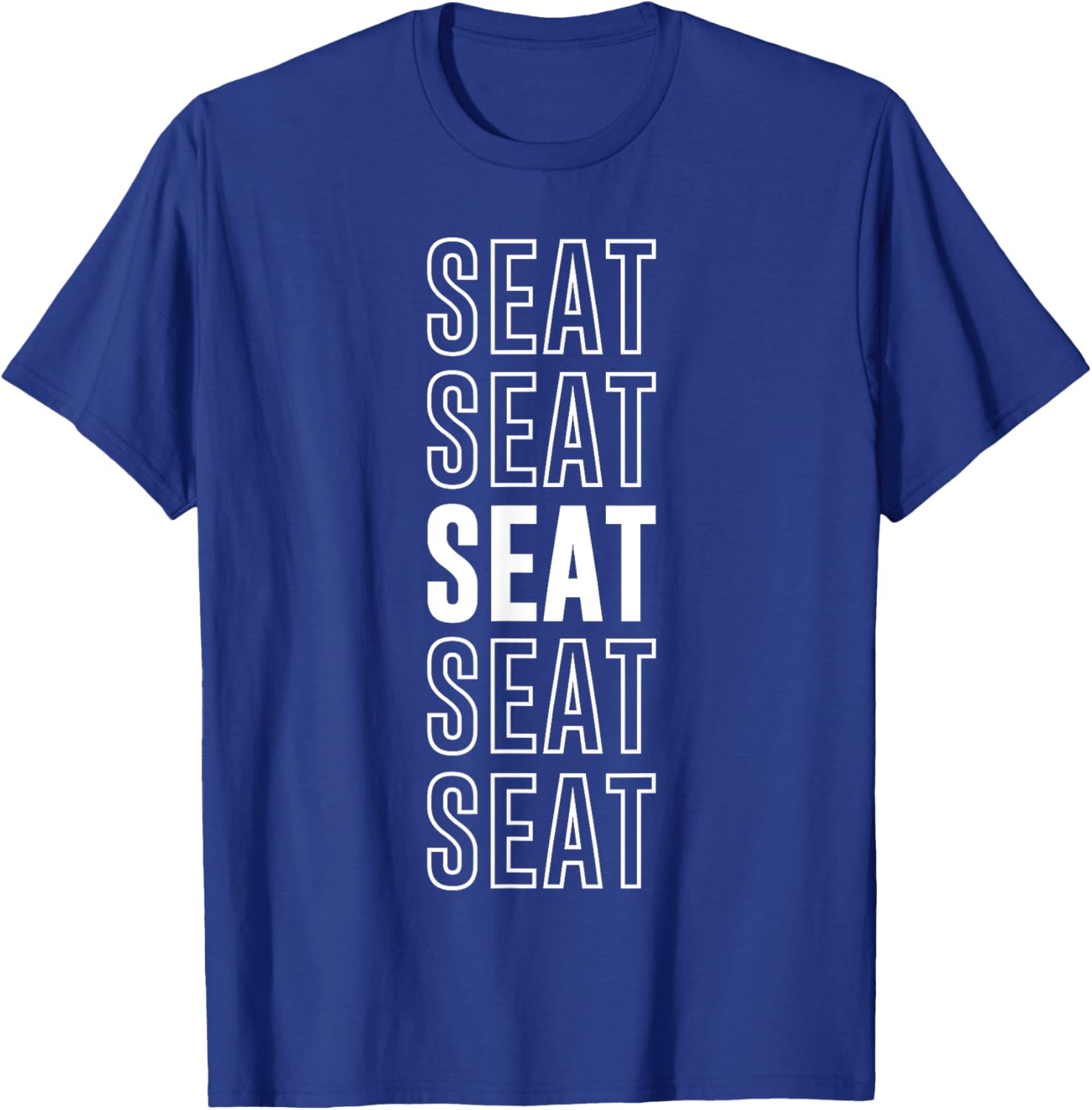 SeatSeat Apparel T-Shirt - T-Shirt | Royal
