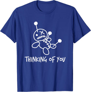 Thinking of You Voodoo Doll Shirt T-Shirt - T-Shirt | Royal