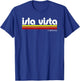 Retro Isla Vista California T-Shirt - T-Shirt | Royal