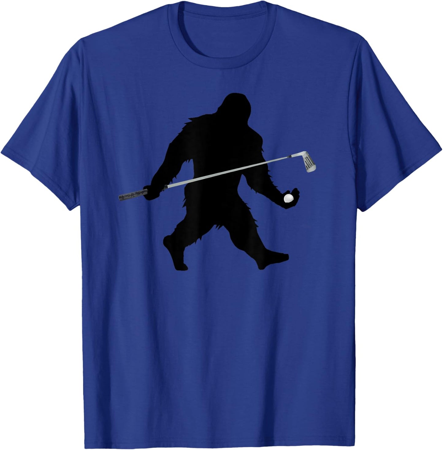 Sasquatch Golf Club & Ball Funny Golfer Gift T-Shirt - T-Shirt | Royal