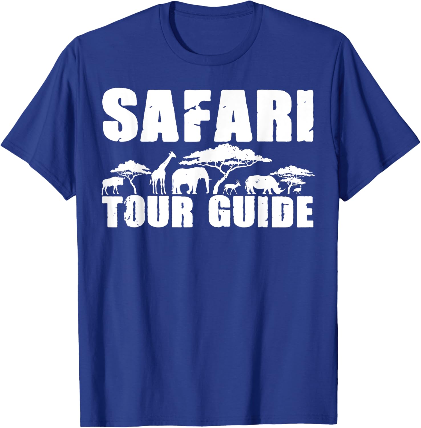 Safari Tour Guide Kenya Tanzania Namibia Animal Gift T-Shirt - T-Shirt | Royal