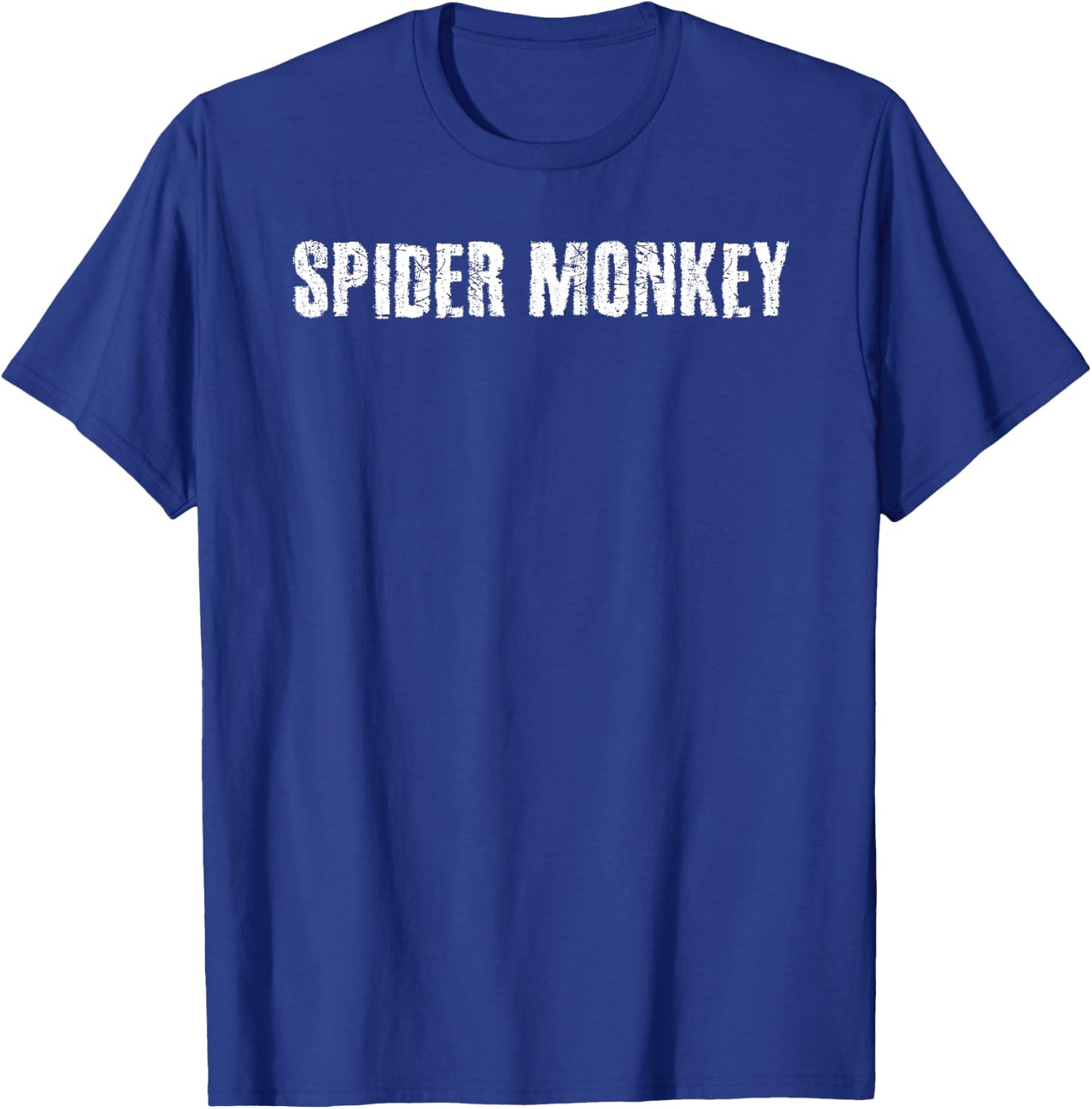 SPIDER MONKEY Shirt Funny Animal Jungle Humorous Gift T-Shirt - T-Shirt | Royal