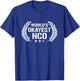 Funny Military Veteran Shirts World's Okayest NCO Gifts T-Shirt - T-Shirt | Royal
