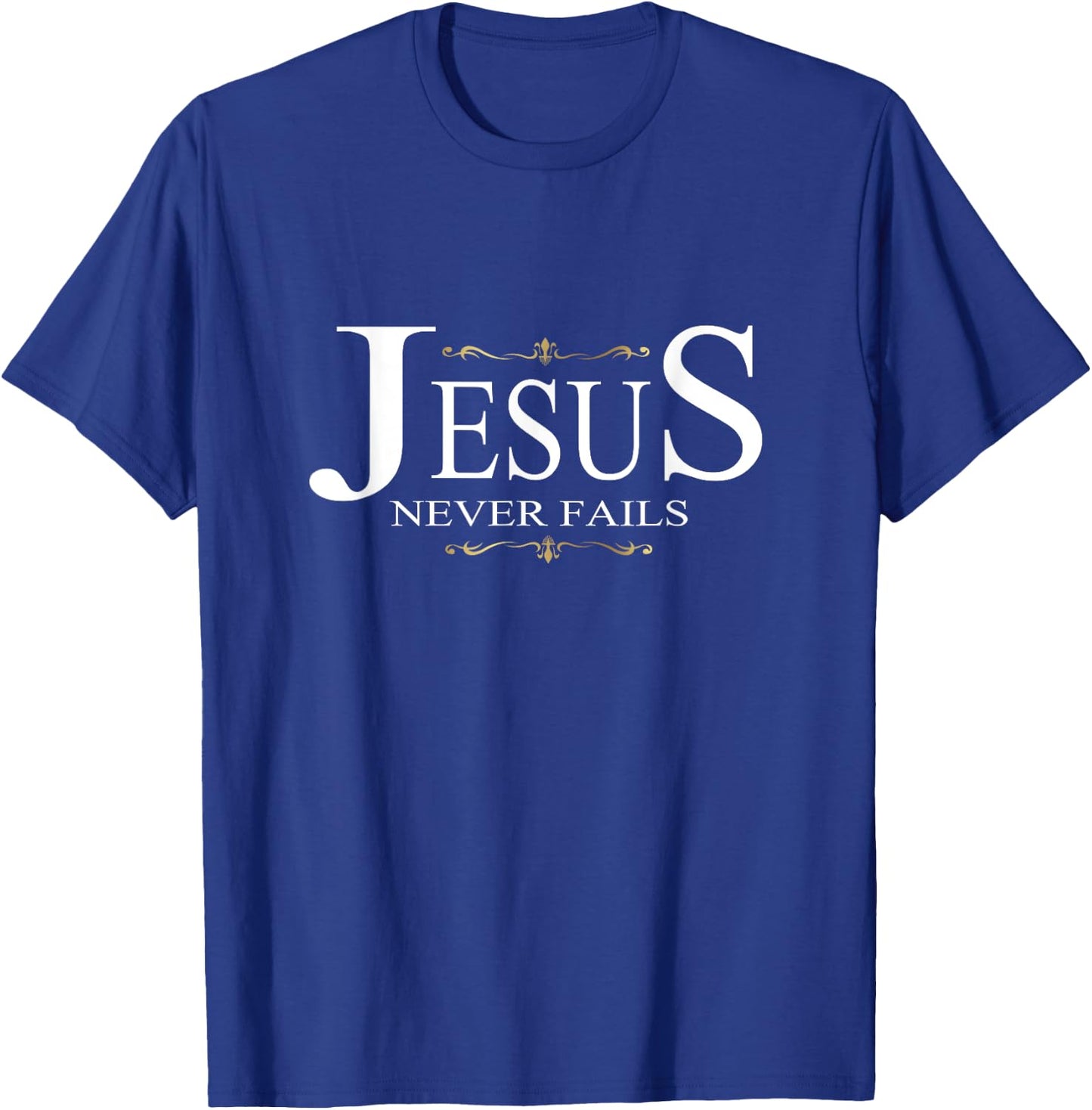 Christian Gospel and Bible Phrase for our Lord Jesus T-Shirt - T-Shirt | Royal