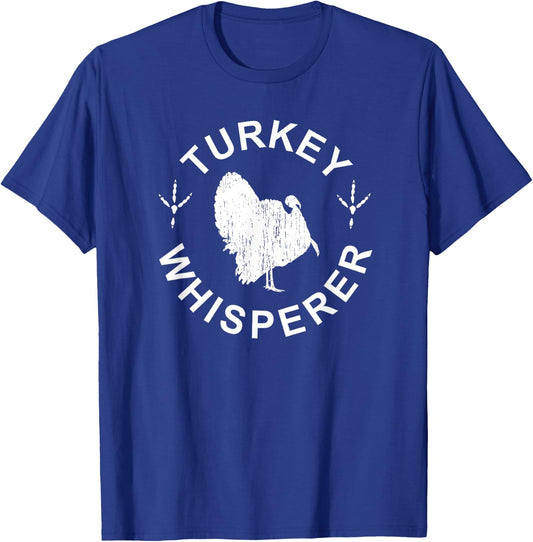 Strutting Turkey Hunting with a Vintage Look for Hunters T-Shirt - T-Shirt | Royal