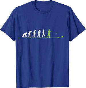 Cornhole Evolution Shirt - Funny Corn Hole Gift T-Shirt - T-Shirt | Royal