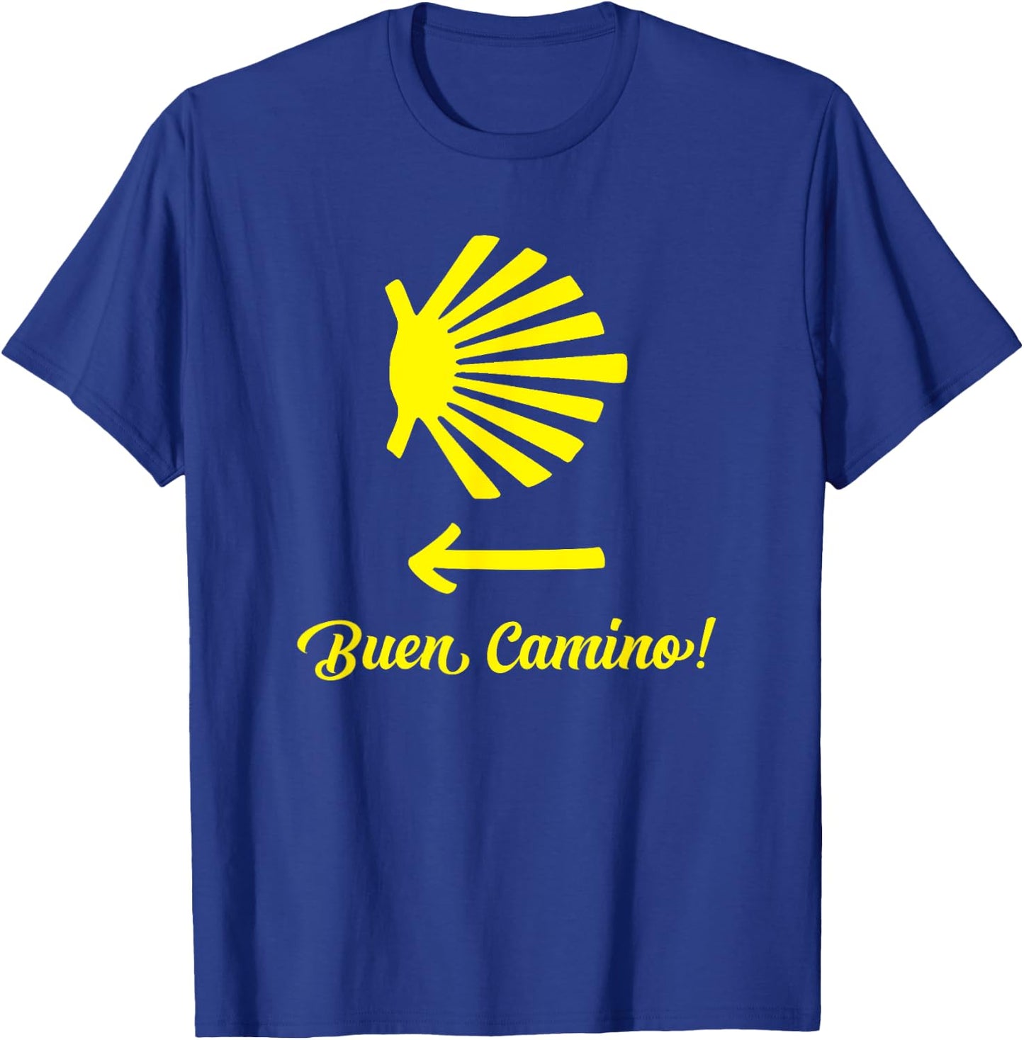 Camino de Santiago Pilgrim Way of St. James Hiker Women Men T-Shirt - T-Shirt | Royal