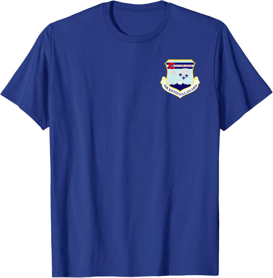 Colorado Air National Guard Military Veteran State T-Shirt - T-Shirt | Royal