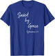 Saved By Grace Ephesians Scripture Christian Bible Verse T-Shirt - T-Shirt | Royal