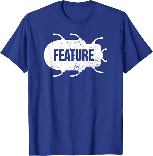 BUG | Distressed Software Engineer T-Shirt - T-Shirt | Royal