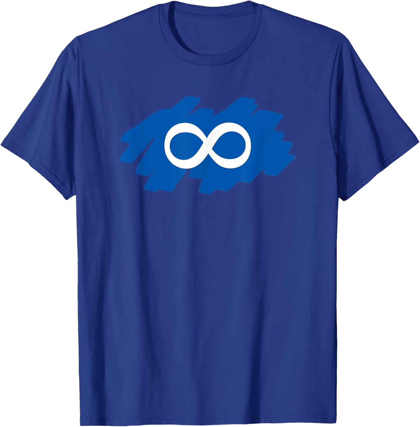 Metis shirt - proud native aboriginal infinity T-Shirt - T-Shirt | Royal