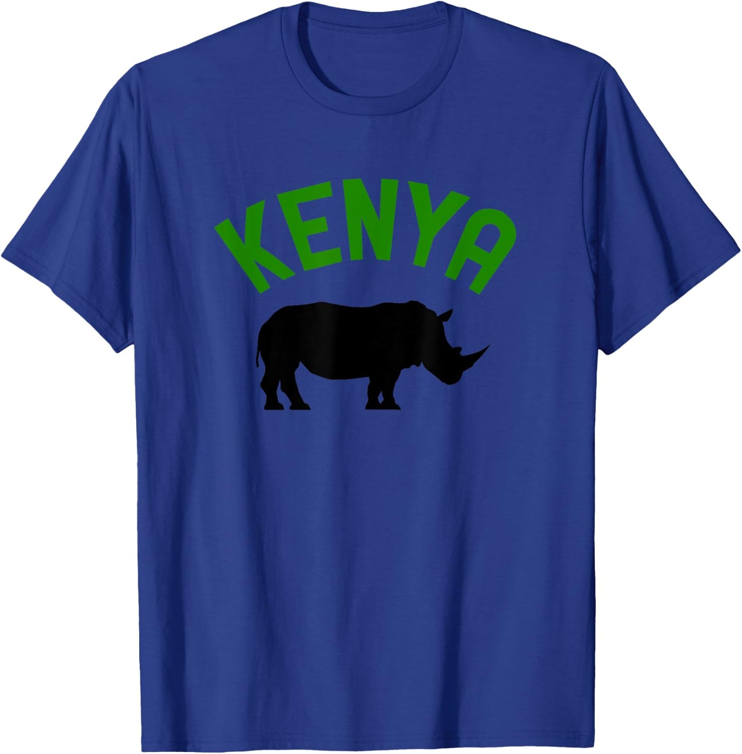 Kenya Rhino Rhinoceros Safari Gift T-Shirt - T-Shirt | Royal
