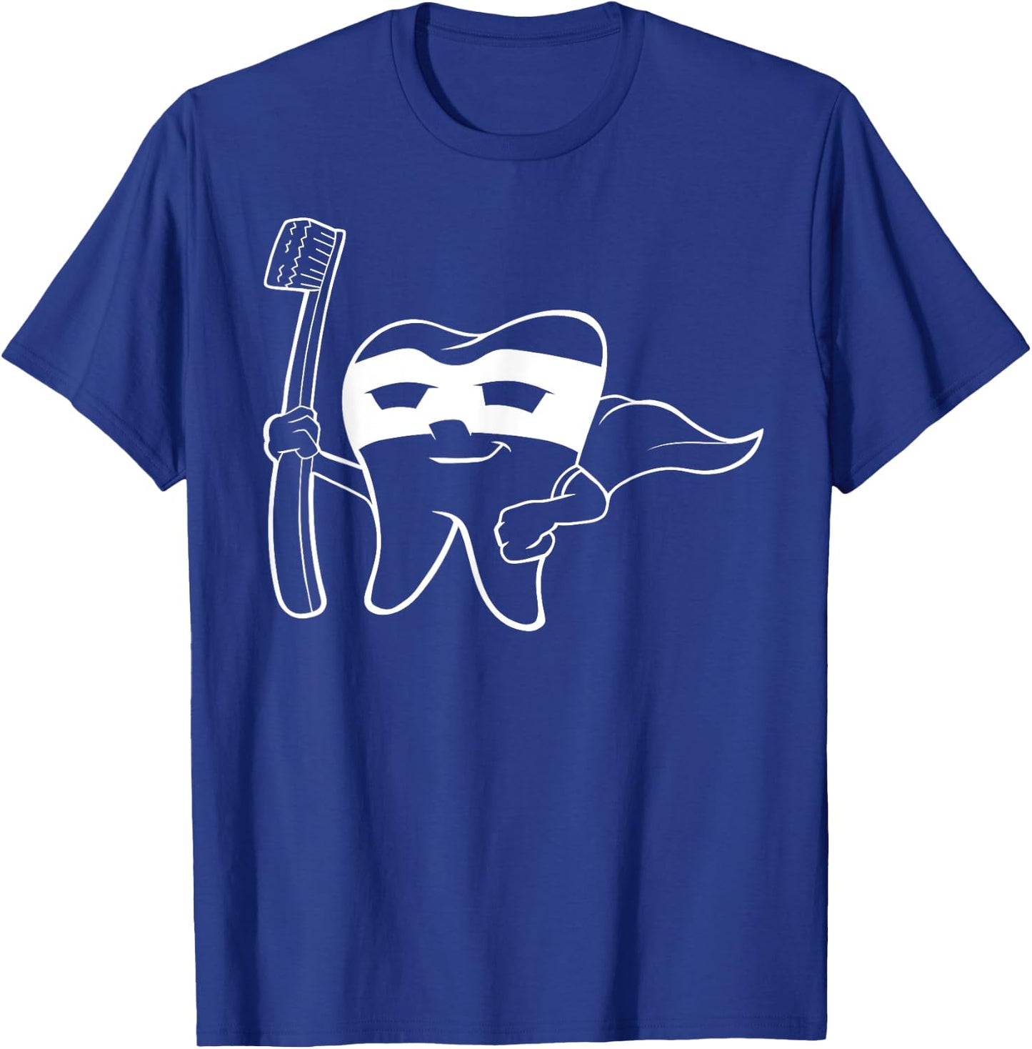 Super Hero Tooth Dental Babe Funny Hygiene Gift DDS T Shirt T-Shirt - T-Shirt | Royal