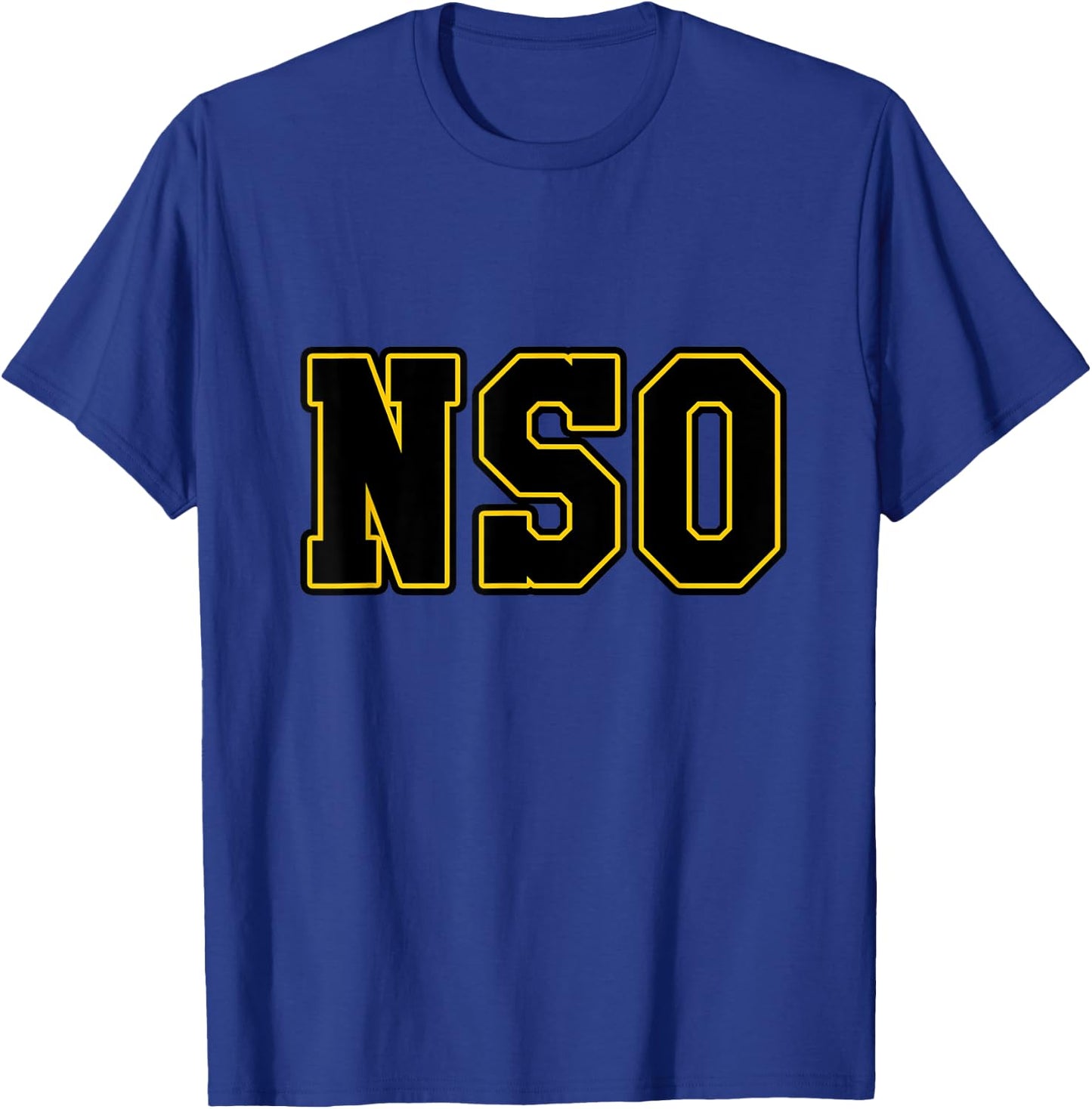 NSO Non Skating Official Design Roller Derby T-Shirt - T-Shirt | Royal