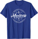NAUTICAL Anchor Monterey California Travel Vacation T-Shirt - T-Shirt | Royal