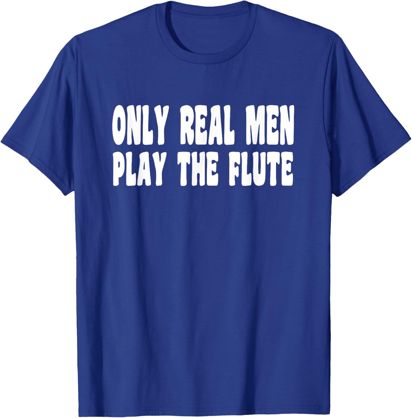 Flute Marching Band Camp Orchestra Piccolo Music Instrument T-Shirt - T-Shirt | Royal