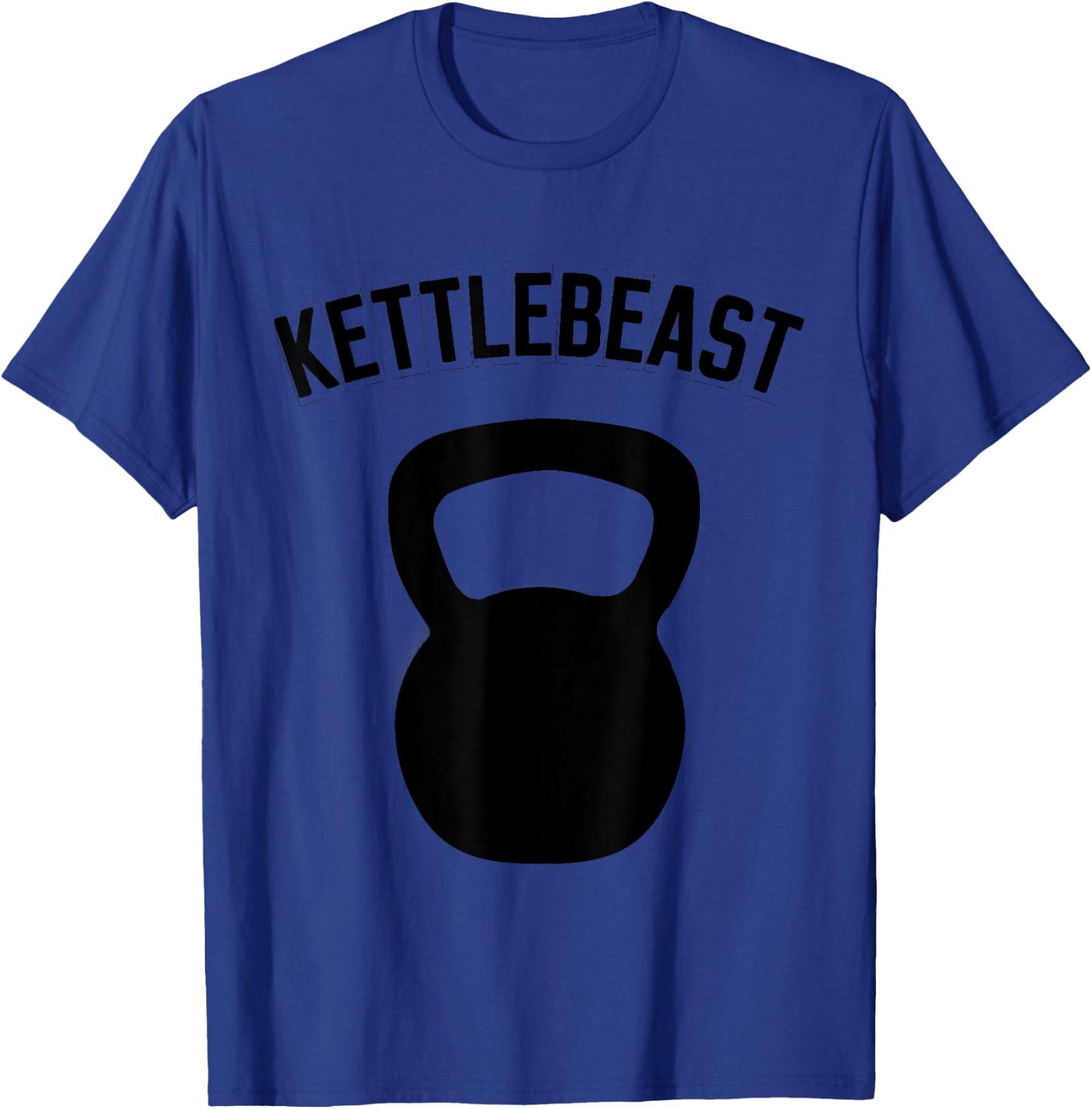 Kettlebell Gym Workout T Shirt & Women | Kettlebeast T-Shirt - T-Shirt | Royal
