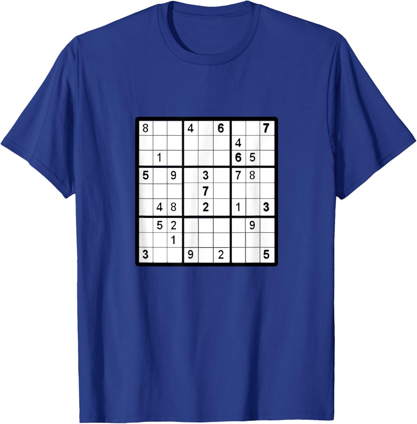 Sudoku Puzzle Game Trivia Challenge Sudoku Solver T-Shirt - T-Shirt | Royal