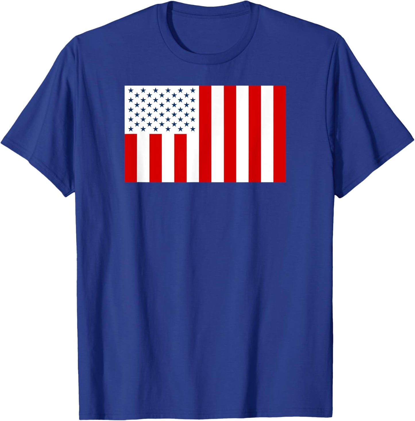 Us American Civil Flag of Peace T-Shirt - T-Shirt | Royal