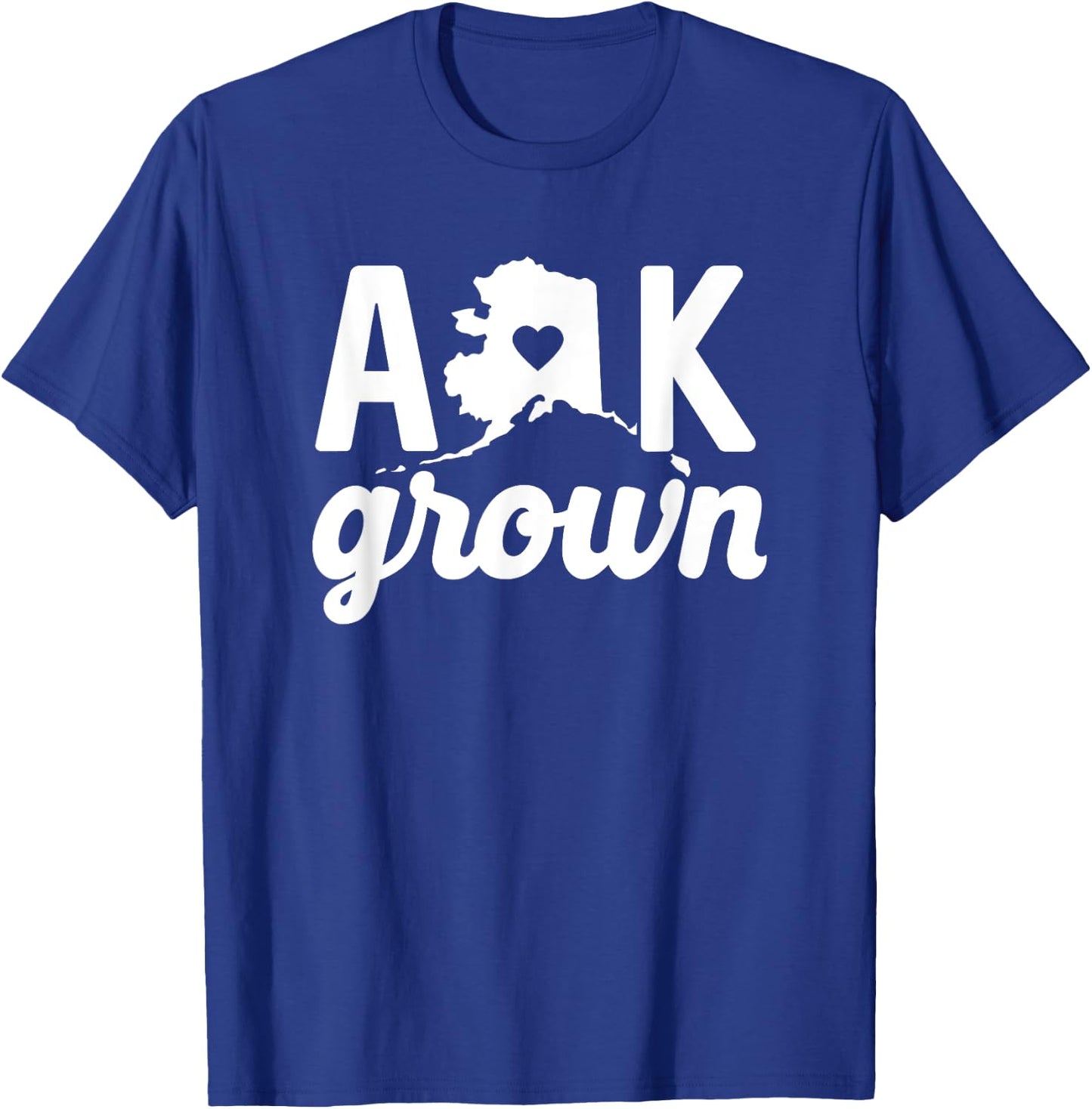 Alaska Cute AK State Grown Home Gift T-Shirt - T-Shirt | Royal