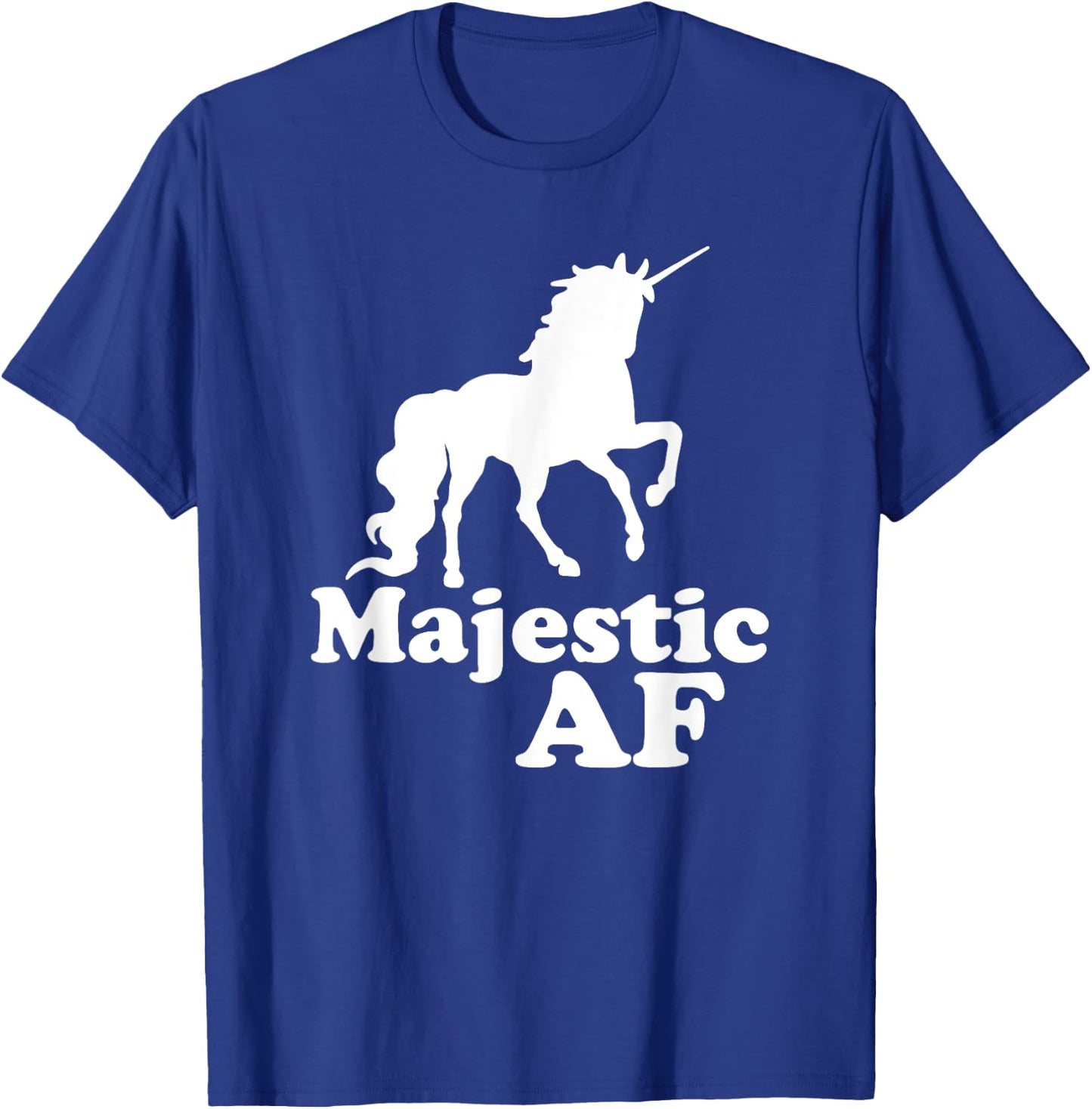 Majestic AF Unicorn T-Shirt - T-Shirt | Royal