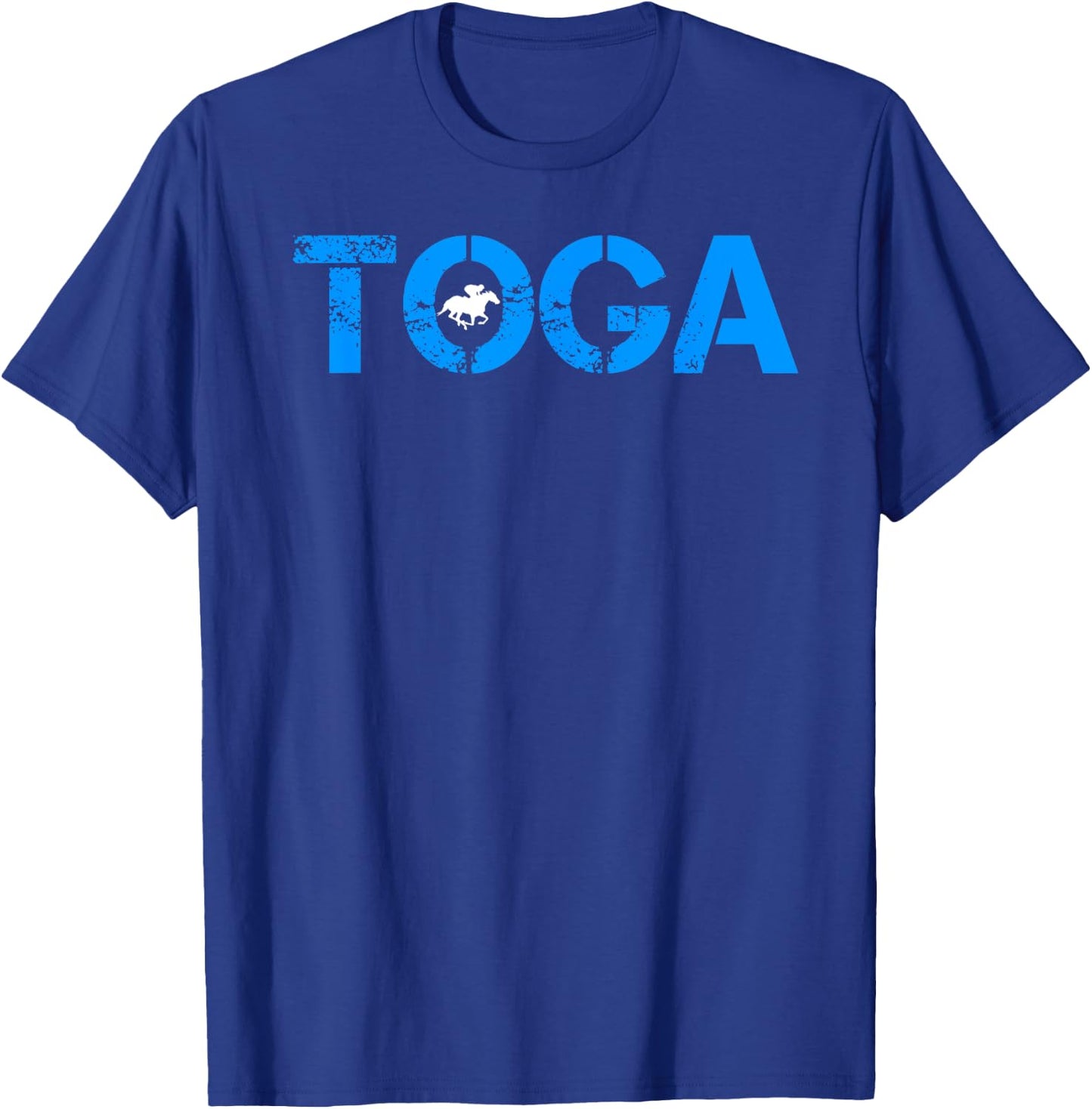 Toga Saratoga Springs Horse Racing T-Shirt - T-Shirt | Royal