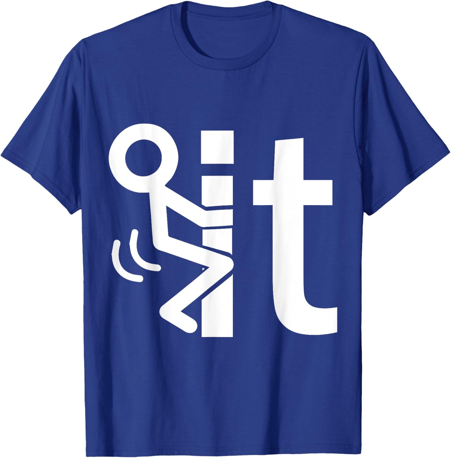F-ck It / Screw It - (Funny ) T-Shirt - T-Shirt | Royal