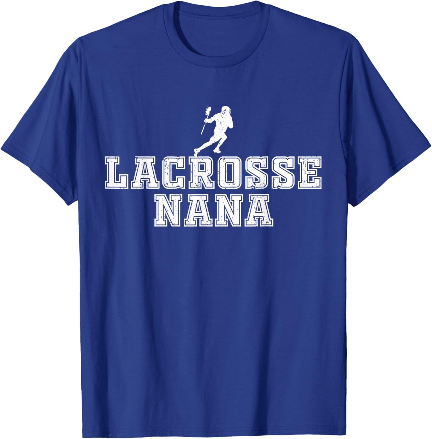 Lacrosse Nana Cool Lax Grandma Sports Grandmother T-Shirt - T-Shirt | Royal