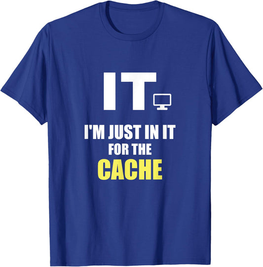 Funny Shirts for Tech Support IT Helpdesk Computer Geeks T-Shirt - T-Shirt | Royal