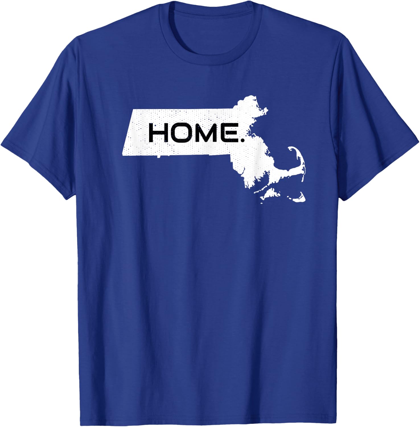 Home Massachusetts T-Shirt - T-Shirt | Royal