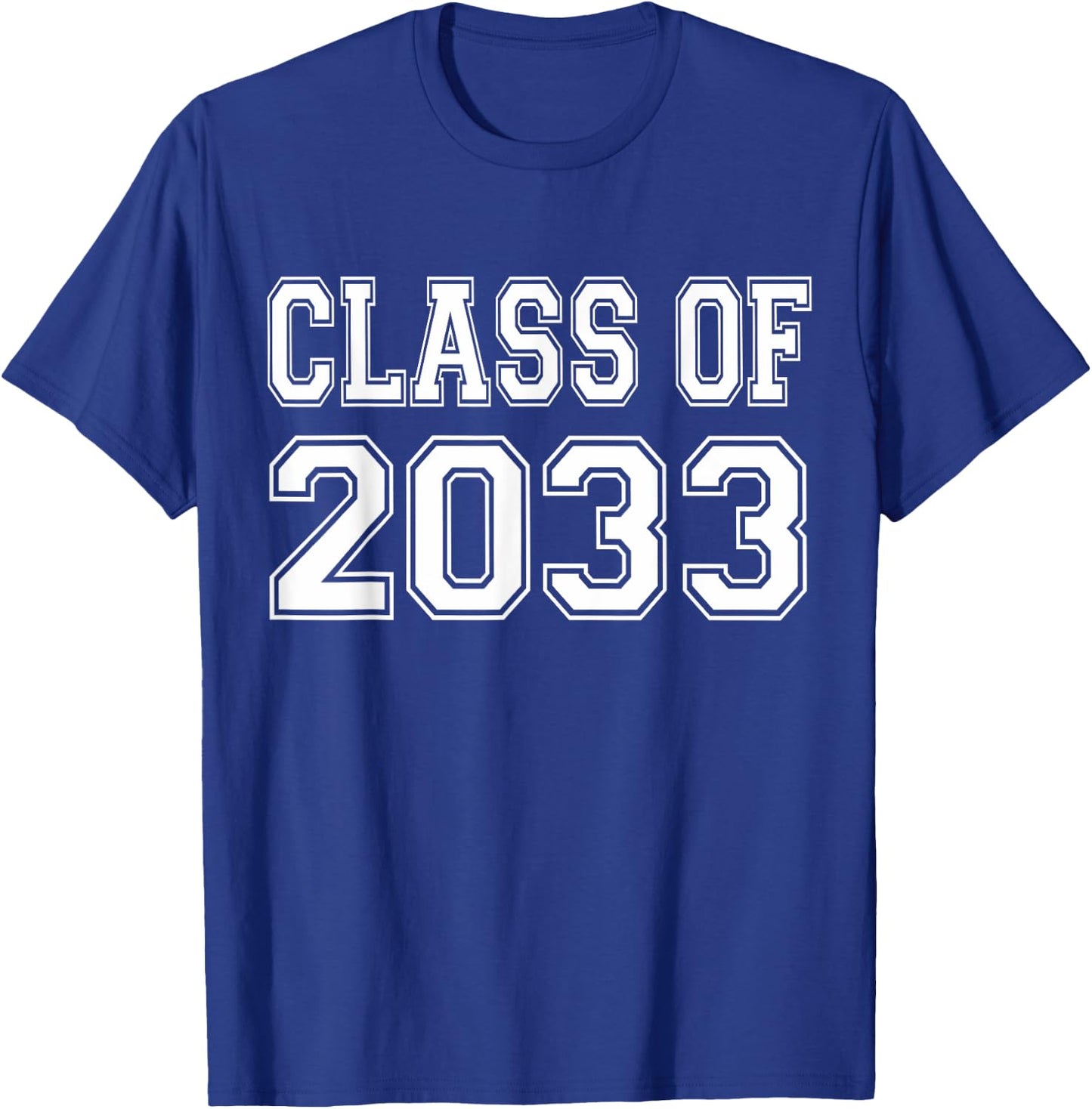 Class of 2033 grow with me T-Shirt - T-Shirt | Royal