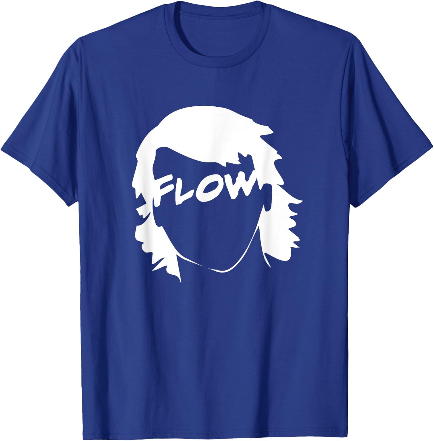 Flow Hockey Hair Funny Hockey T-Shirt - T-Shirt | Royal
